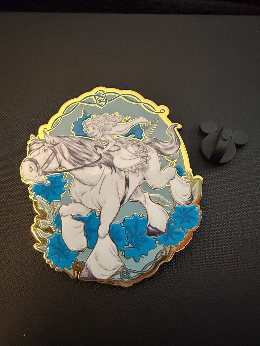 Disney Merida and her Horse princess Pin